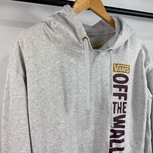VANS Sidewall Stamp Off The Wall Women’s Crop Hoodie Size M